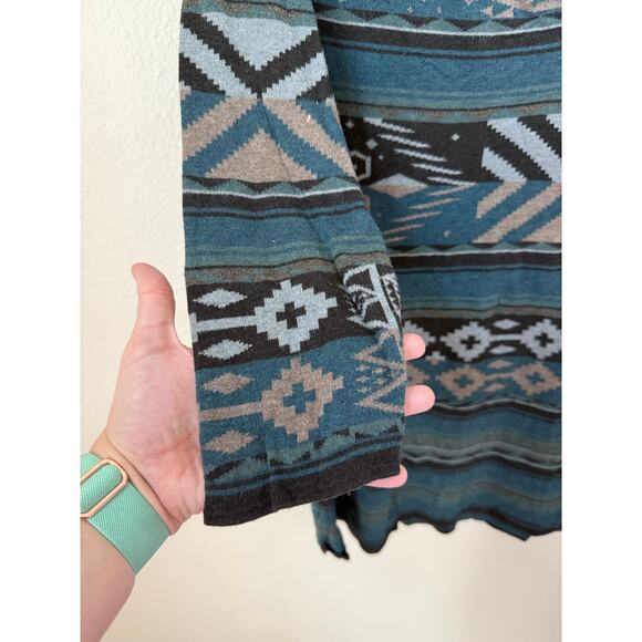Peruvian Connection Vintage Tag Aztec Top Size XL - Picture 3 of 5
